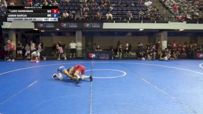 70 lbs Champ. Rd Of 32 - Luke Harshman, Wichita Training Center vs Aiden Garcia, Billings Wrestling Club