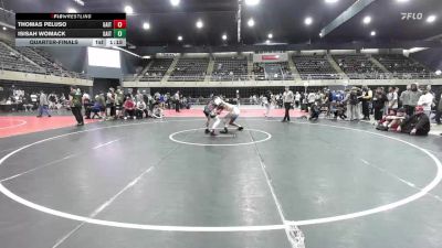 Quarterfinal - Thomas Peluso, Gaithersburg vs Isisah Womack, Gaithersburg