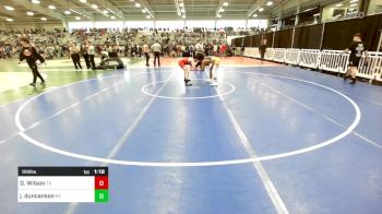 126 lbs Round Of 128 - Dominic Wilson, TX vs Jayden Duncanson, NY