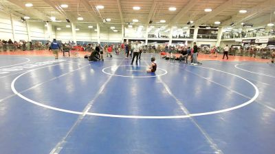 61 lbs Round Of 16 - Whitaker Gibbs, Red Roots WC vs Noah Thompson, Keene Gladiators