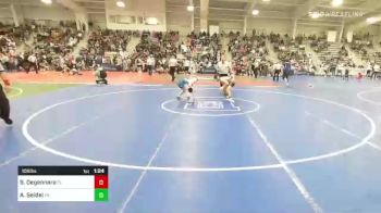 106 lbs Semifinal - Sebastian Degennaro, FL vs Aaron Seidel, PA