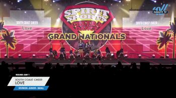 South Coast Cheer - Love [2024 L1 Junior - Small Day 1] 2024 Spirit Sports Grand Nationals