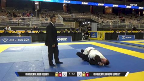 Christopher Chong Stanley vs Christopher Lee Rogers 2025 Pan Jiu Jitsu IBJJF Championship