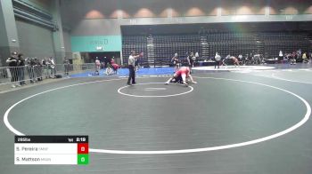 285 lbs Consi Of 16 #2 - Sam Pereira, Simon Fraser vs Shane Mattson, Montana-Northern