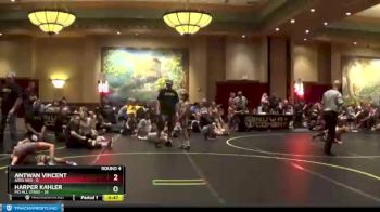60 lbs Round 4 (6 Team) - Antwan Vincent, Ares Red vs Harper Kahler, MO All Stars