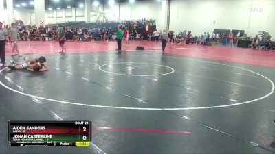 106 lbs Round 5 (10 Team) - Jonah Casterline, Team Montana Laurel vs Aiden Sanders, AAWA