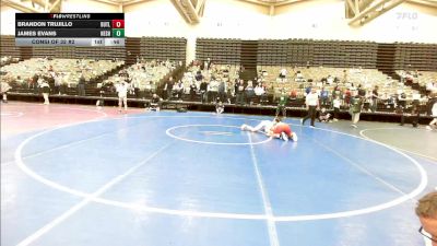 122-H lbs Consi Of 32 #2 - Brandon Trujillo, Butler vs James Evans, Neshaminy