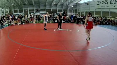 140 lbs Cons. Semis - Berkley McCullough, Washington vs Vera Bentley, California