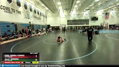 123-126 lbs Round 4 - Isaac Herrera, Wellington vs Osiel Sierra-Torres, Scottsbluff