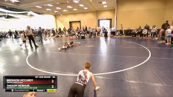 66 lbs Quarterfinal - Bronson McCurdy, Uintah Wrestling vs Christina Lomu, West Valley Yakima Wrestling C