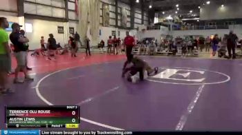 160 lbs Round 1 (6 Team) - Terrence Olu Rouse, RAW TALENT vs Austin Lewis, HEADHUNTERS WRESTLING CLUB