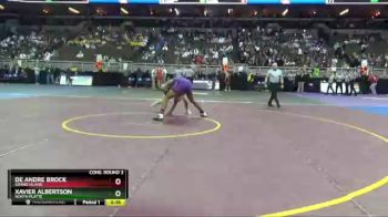Cons. Round 2 - De Andre Brock, Grand Island vs Xavier Albertson, North Platte