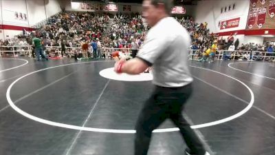 135 lbs 1st Place Match - Remington Aullman, Star Valley vs Zuri Saunders, Central