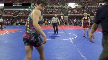 130 lbs Champ. Round 1 - Gabe Bassett, Mizfitz vs Riley Thompson, Helena Wrestling Club