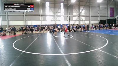 120 lbs Champ. Round 1 - Joe Usui-Villareal, Team Dragonslayer Wrestling vs Elijah Miller, FordDynastyWrestlingClub