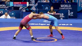 92 kg Qualif. - Rustam Shodiev, Uzbekistan vs Michal Jan Bielawski, Poland