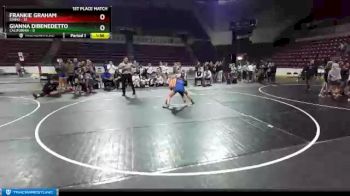 W-138 lbs Finals (8 Team) - Gianna DiBenedetto, California vs Frankie Graham, Idaho