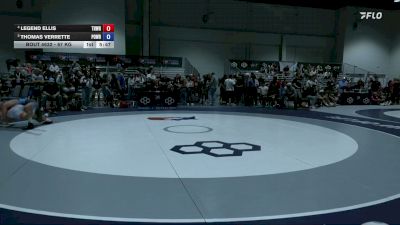 67 kg 3rd Place Match - Legend Ellis, Threestyle Wrestling vs Thomas Verrette, Position Wrestling