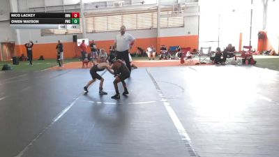 52-56 lbs Semifinal - Owen Watson, Pursuit Wrestling Club vs Nico Lackey, Donahue Wrestling Academy