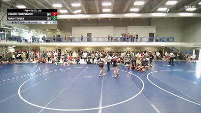 140-146 lbs Round 5 - Chloe Critchlow, Grantsville Wrestling Club vs Riah Tingey, Champions Wrestling Club