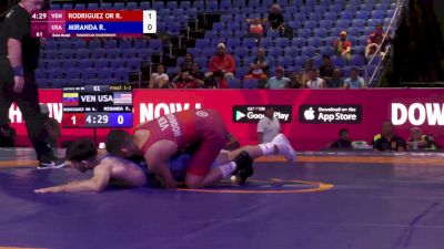60 kg Gold - Randon Miranda, USA vs Raiber Rodriguez, VEN