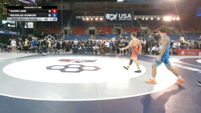 138 lbs Champ. Rd Of 16 - Jaxon Lane, Tennessee vs Nicholas Sorrow, Michigan