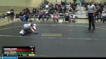 82 lbs Quarterfinal - Owen Thomas, The Untouchables vs Hayden Harris, Lawton Myway