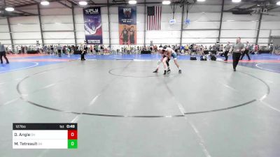 127 lbs Consi Of 32 #2 - Drake Angle, OH vs Mitchell Tetreault, OH