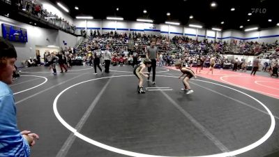 61 lbs Quarterfinal - Jaysten Wolfe, Division Bell Wrestling vs Cage Daugherty, D3 Wrestling Cluib