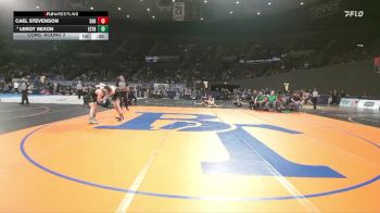 4A Boys 132 lbs Cons. Round 2 - Cael Stevenson, Sweet Home Boys vs Leroy Mixon, Estacada Boys