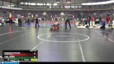 145 lbs Cons. Round 5 - Connor Stotler, Waverly Sr HS vs Cael Owen, Horseheads Sr HS