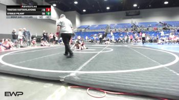 113 lbs Consi Of 4 - Tristan Kattavilavong, J Squad vs Steele Pilant, Elite Wrestling Academy