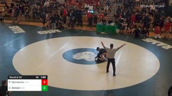 Prelims - Patrick Demmons, Plymouth South vs Owen Badgio, Marshfield