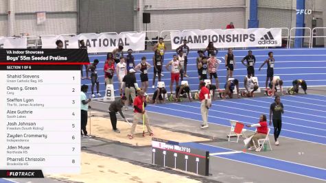 High School Boys' 55m, Prelims 1