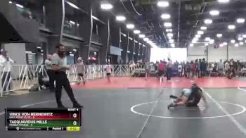 72 lbs Round 2 (6 Team) - Taequavious Mills, Morris Fitness vs Vince Von Bernewitz, East Coast Elite