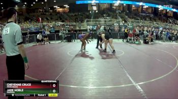 190 lbs Quarterfinal - Cheyenne Cruce, Middleburg vs Jade Noble, Horizon