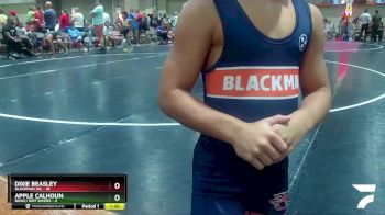 65 lbs Champ Round 1 (16 Team) - Kyson Leaver, Blackman WC vs Eason Bridges, BHWC/ Dirt Divers