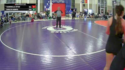 170 lbs Cons. Round 3 - Evelyn Wirfs, Sprague vs Gabriella Dyer, Dallas