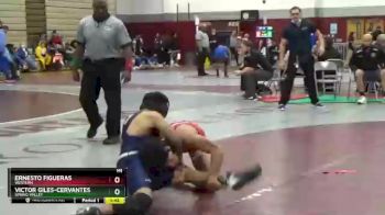 120 lbs Quarterfinal - Victor Giles-Cervantes, Spring Valley vs Ernesto Figueras, Western