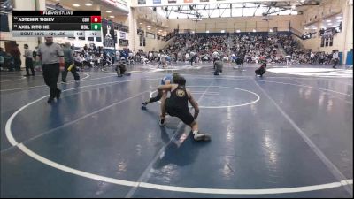 121 lbs Consi Of 16 #1 - Astemir Tigiev, Central Bucks West vs Axel Ritchie, McCallie School