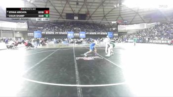 Boys 4A 157 lbs Champ. Round 2 - Ethan Aricaya, Bothell vs Colin Shamp, Skyline