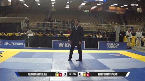 Terry Don Stephens vs Julio Cesar Pereira 2025 Pan Jiu Jitsu IBJJF Championship