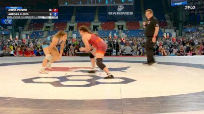 170 lbs Cons. Rd Of 32 - Jenna Patzer, CA vs Aurora Lloyd, IA