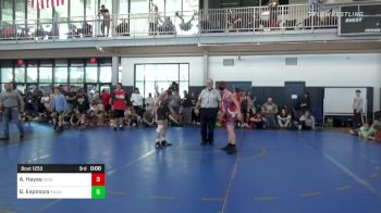 120 lbs Consi Of 8 #1 - Cooper Begitschke, Social Circle USA Takedown vs Adam Thompson, Savannah Wrestling Center