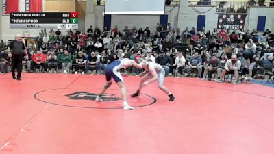 126 lbs Final - Brayden Boccia, Milford vs Kevin Spoon, Salem