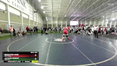 235 lbs Quarterfinal - Adyson Knight, Wasatch vs Brighton Wise, Bear River