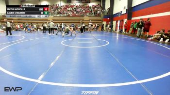 138 lbs Round Of 16 - Jacob Nicholls, Verdigris vs Caleb Childers, Sand Springs HS