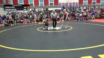 115 lbs Quarterfinal - Laura Stohr, Algona vs Harper Winter, Waukon