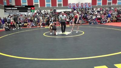 115 lbs Quarterfinal - Laura Stohr, Algona vs Harper Winter, Waukon