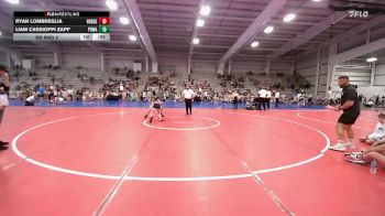 100 lbs Rr Rnd 2 - Ryan Lombreglia, Iron Horse vs Liam Cassioppi Zapf, POWA